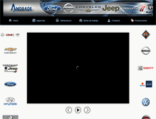 Tablet Screenshot of grupoandrade.com.mx
